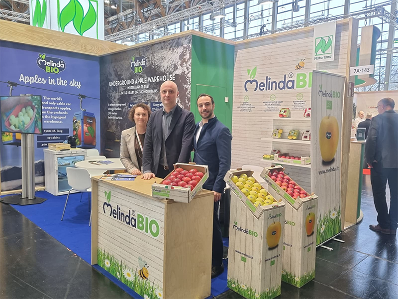 La delegazione Melinda a Biofach